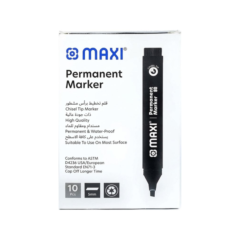 MAXI PERMANENT MARKER BLACK